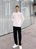 Teenie Weenie Men小熊男裝軟糯保暖絞花舒適溫暖毛衣 象牙白 L 曬單實(shí)拍圖