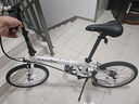 大行（DAHON）D6折疊自行車20英寸6速入門級折疊車成人學生通勤休閑單車KBC061 白色 曬單實拍圖