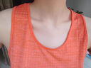 馬登工裝 黑科技涼感背心男夏季運動(dòng)打底衫健身戶(hù)外薄款肌肉背心 加州橙 S 曬單實(shí)拍圖