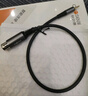 秋葉原（CHOSEAL） 3.5mm轉卡儂公音頻線(xiàn) XLR卡農公 3.5一分二 手機電腦轉麥克風(fēng)話(huà)筒調音臺連接線(xiàn) 1.5米 QS3556T1D5 曬單實(shí)拍圖