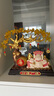 冠珺號新中式發(fā)財樹招財貓擺件客廳玄關(guān)辦公室裝飾新店開業(yè)禮物喬遷禮物 財源廣進(jìn)發(fā)財樹招財貓【彩盒款】 曬單實(shí)拍圖