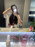 忽憶浩漫網(wǎng)紅月子帽產(chǎn)婦產(chǎn)后春秋堆堆帽可愛帽子女夏季針織毛線包頭帽薄款 黑色 均碼（55-58cm） 曬單實(shí)拍圖