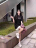 7家優(yōu)品 短袖t恤男士夏季新款美式高街潮牌重磅字母圓領(lǐng)寬松半袖上衣男 FMQ-TX013黑色 XL 曬單實(shí)拍圖