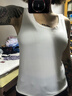 女士冰絲背心無(wú)痕女吊帶夏外穿無(wú)袖女打底內搭寬松夏季薄款 白色【927#夏款】 L 【90-100斤】 曬單實(shí)拍圖
