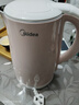 美的（Midea）電熱水壺家用電水壺?zé)畨?雙層防燙 0涂層食品級(jí)304不銹鋼 1500W快速沸騰 1.7L大容量 HJ1705 曬單實(shí)拍圖