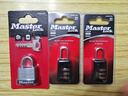 瑪斯特（Master Lock）可調密碼鎖行李箱包掛鎖背包防盜掛鎖堅固耐腐蝕金屬材質防水防銹 646MCND黑色 曬單實拍圖