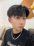 胖東來品質(zhì)s925純銀項鏈古巴鏈項鏈男士潮男款馬鞭鏈寬鏈子粗男生 馬鞭鏈5.0mm粗 50cm長 曬單實拍圖