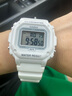 卡西歐（CASIO）手表運動(dòng)經(jīng)典復古方塊小方表學(xué)生F108WHC-7B 7A 1A 4A 2A 電子表 F-108WHC-7B全白色 【附加貼膜】 曬單實(shí)拍圖