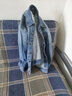 G-STAR RAW25春新品Dakota夾克男士硬挺帥氣牛仔簡約百搭外套休閑上衣D23593 藍色 M 曬單實拍圖