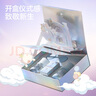 babycare歪頭仿母乳新生兒奶瓶禮盒防脹氣玻璃奶瓶4件套 靜謐藍(lán) 0-12月 曬單實(shí)拍圖