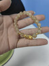 中國黃金（CHINA GOLD）招財貔貅黃金手鏈女士999足金黃水晶手串七夕情人節(jié)禮物送女友 足金貔貅黃水晶手串 曬單實拍圖