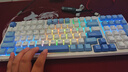 聯(lián)想（Lenovo）GK10無線藍(lán)牙三模機(jī)械鍵盤 RGB背光 全鍵熱插拔 筆記本電腦游戲辦公通用 極光系列 天空藍(lán)青軸 曬單實(shí)拍圖