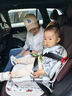 ledibaby兒童安全座椅3-12歲大童增高墊汽車(chē)車(chē)載座椅通用款便攜寶寶坐墊 滄海號月影灰官配版 曬單實(shí)拍圖