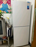 美的（Midea）180L兩門(mén)冰箱白色小戶(hù)型家用小型客廳租房宿舍冰箱可冷藏冷凍MR-189E活動(dòng)款 曬單實(shí)拍圖