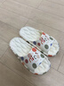 紅豆踩屎感防滑拖鞋女士夏季外穿2025新款居家室內浴室eva防臭涼拖男 卡通泡泡 36-37 適合35-36腳穿內長(cháng)235mm 曬單實(shí)拍圖