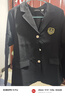 素織錦JK外套黑色收腰西裝制服外套女大學(xué)生小西服學(xué)院風(fēng)長袖畢業(yè)正裝 JK制服西裝外套【黑色送徽章】 均碼 曬單實拍圖