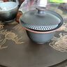 欽州坭興陶蓋碗手抓壺不燙手功夫茶具中式禮盒出差便攜套裝高檔 一蓋碗一杯[杯約100ml] 約160ml 曬單實(shí)拍圖