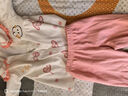嬰兒衣服分體春秋女寶嬰兒分體套裝春秋女孩嬰兒套裝春秋分體純棉洋氣外出穿可愛(ài)超萌2件韓范童裝套裝女寶寶 HH 小兔套裝粉色 80 曬單實(shí)拍圖