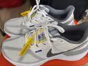 耐克NIKE男跑步鞋AIR ZOOM STRUCTURE 25運動鞋DJ7883-111白灰42 曬單實拍圖