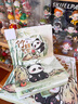 紙歐莉熊貓文創(chuàng)筆記本本子禮盒成都紀(jì)念品高顏值手賬本套裝18歲成年禮品男女生生日禮物禮品 勢如破竹【大禮盒禮袋】贈賀卡 曬單實拍圖