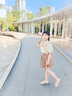 ABC女童涼鞋夏款2025新款夏季軟皮軟底中大童公主寶寶女童鞋兒童鞋子 米白色 26 碼內長(cháng)16.2cm 曬單實(shí)拍圖
