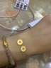 領(lǐng)豐金（LING FENG GOLD）黃金銅錢實心五帝錢幣9999足金投資金小克重生日節(jié)日禮物收藏儲值 生活康熙 1g 曬單實拍圖