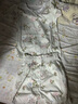 全棉時代嬰兒衣服吸汗2025春夏新款純棉分體短袖套裝 春日莊園綠100cm 曬單實(shí)拍圖