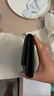 MAKEUP KITTEN錢包女牛皮短款女士零錢包山茶花卡包手拿包生日禮物送女友老婆 黑色 曬單實(shí)拍圖