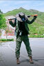 【游俠客】軍鳥戰(zhàn)術夾克外套男戶外多功能速干春秋季立領襯衣長袖 灰綠色 L 【140-160斤】 曬單實拍圖