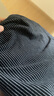 無印良品（MUJI）男式天竺編織圓領(lǐng)短袖T恤男士打底衫男款休閑上衣夏季男裝 黑色條紋 M (170/92A) 曬單實拍圖
