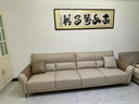 全友家居 科技布藝沙發(fā)客廳小戶型現(xiàn)代簡(jiǎn)約直排式一字沙發(fā)家用 曬單實(shí)拍圖