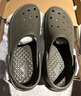 斯凱奇（SKECHERS）洞洞鞋男士夏季透氣外穿泡泡鞋包頭軟底涼拖鞋243250 曬單實拍圖
