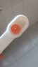 鞋刷多功能洗鞋刷家用按壓式出液軟毛清潔刷不傷鞋其他鞋配件 【1個裝】珍珠白 曬單實拍圖