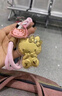hellokitty金片鑰匙扣掛件卡通足金999黃金KT貓手機(jī)鏈包包掛飾品 足金hellokitty貓鑰匙扣【0.2g】 曬單實(shí)拍圖