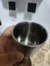 沃德百惠（WORTHBUY）304不銹鋼牛奶杯兒童隨手杯雙層防燙防摔寶寶喝水杯子帶刻度口杯 小號(hào)+大號(hào) 480ml 曬單實(shí)拍圖