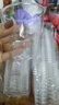 拜杰一次性杯子航空杯飲水杯啤酒白酒杯硬塑料茶杯八角杯200ML*50只 曬單實(shí)拍圖