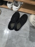 3515休閑鞋男帆布解放鞋升級(jí)加厚鞋墊耐磨工地膠鞋工作布鞋 黑色 42 曬單實(shí)拍圖
