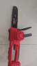 德力西電氣（DELIXI ELECTRIC）充電式鋰電池電鋸家用小型手持伐木鋸木工專用無線戶外鋰電電鏈鋸 12寸快速調(diào)鏈款4.0AH一電兩鏈 曬單實拍圖