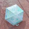 FVFH德國(guó)晴雨兩用太陽(yáng)傘小巧便捷扁六折口袋傘小清新戶外遮陽(yáng)傘雨傘 扁六折蝴蝶款-薄荷綠 曬單實(shí)拍圖
