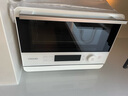 東芝（TOSHIBA）【國家補(bǔ)貼】蒸烤箱一體機(jī)東芝小白茶E200家用蒸烤炸一體烤箱空氣炸ER-E200A純白20L 曬單實拍圖