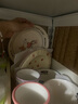 迪士尼陶瓷餐具套裝高顏值復(fù)古奶油健康碗筷家用防滑可微波耐高溫 復(fù)古黛絲8寸深盤(pán) 1個(gè) 曬單實(shí)拍圖