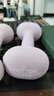 yottoy浸塑啞鈴杠鈴男女士健身家用健身器材2kg一對5kg小啞鈴壺實(shí)心鑄鐵 丁香紫-1.5kg*2 曬單實(shí)拍圖