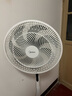 美的（Midea）【颶風(fēng)節(jié)能】七葉柔風(fēng)立式電風(fēng)扇/家用輕音落地扇/臺(tái)式小型風(fēng)扇/大風(fēng)力遙控定時(shí)搖頭風(fēng)扇 SAH35BSJ 曬單實(shí)拍圖