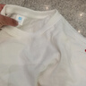 羅蒙（ROMON）手工小愛(ài)心刺繡短袖夏季新款簡(jiǎn)約休閑百搭圓領(lǐng)t恤男士修身半袖潮 白色 XL 曬單實(shí)拍圖