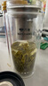 萬(wàn)象（WANXIANG）雙層弧形玻璃杯男女士V270帶濾網(wǎng)水杯橄欖色360ml便攜車(chē)載泡茶杯 曬單實(shí)拍圖