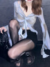 JIOESC絲襪女馬油襪極光黑絲光腿神器性感情調(diào)油亮油光情趣連褲襪打底襪 黑色 【8D】 1雙 均碼 【80-130斤】 曬單實(shí)拍圖