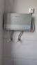 萬(wàn)和（Vanward）即熱式電熱水器淋浴家用速熱防漏電免儲水洗澡器小型集成洗澡機變頻恒溫衛浴加熱器 8800W 【巖石灰】水電分離 曬單實(shí)拍圖