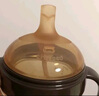 世喜吸管奶嘴一歲以上大寶寶直飲奶嘴寬口徑硅膠 吸管奶嘴（12月+） 曬單實(shí)拍圖