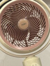 海爾（Haier）空氣循環(huán)扇大風(fēng)量搖頭電風(fēng)扇抑菌凈化語音風(fēng)扇家用臺式落地扇輕音臥室節(jié)能風(fēng)扇柔風(fēng)輕羽扇電風(fēng)扇 【全自動搖頭】遙控循環(huán)扇HFX-Y2367A 曬單實拍圖