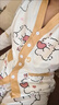 孕婦產(chǎn)后哺乳期睡衣女夏季薄款喂奶家居服5月份6吸汗兩件套 A6032黃心小熊 L 【建議100-120斤】 曬單實(shí)拍圖